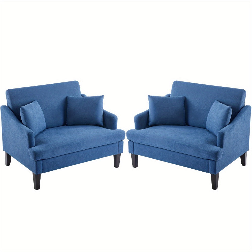 33.5-Inch Oversized Accent Chair with Memory Foam, Bedroom Reading Chair for Living Room detail image - detail view 5