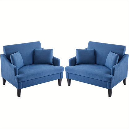 33.5-Inch Oversized Accent Chair with Memory Foam, Bedroom Reading Chair for Living Room detail image - detail view 5