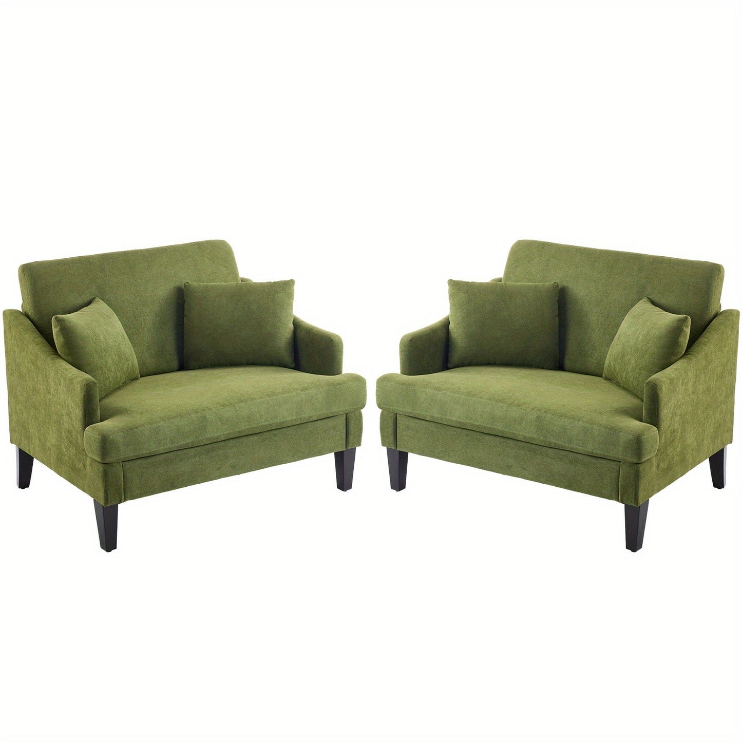 Accent Chair shown in the Green, Set Of 2 option