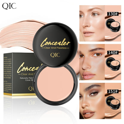 Two-Piece Concealer Cream Set with Matte Finish and Buildable Coverage for Spots and Everyday Face Makeup