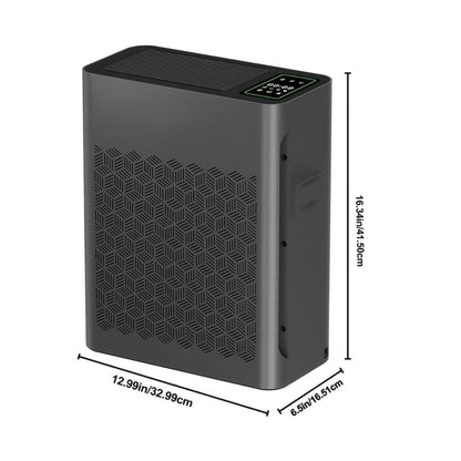 Air Purifier with 1095 Sq Ft Coverage, Air Quality Display, Timer and Four Retained Color Finishes