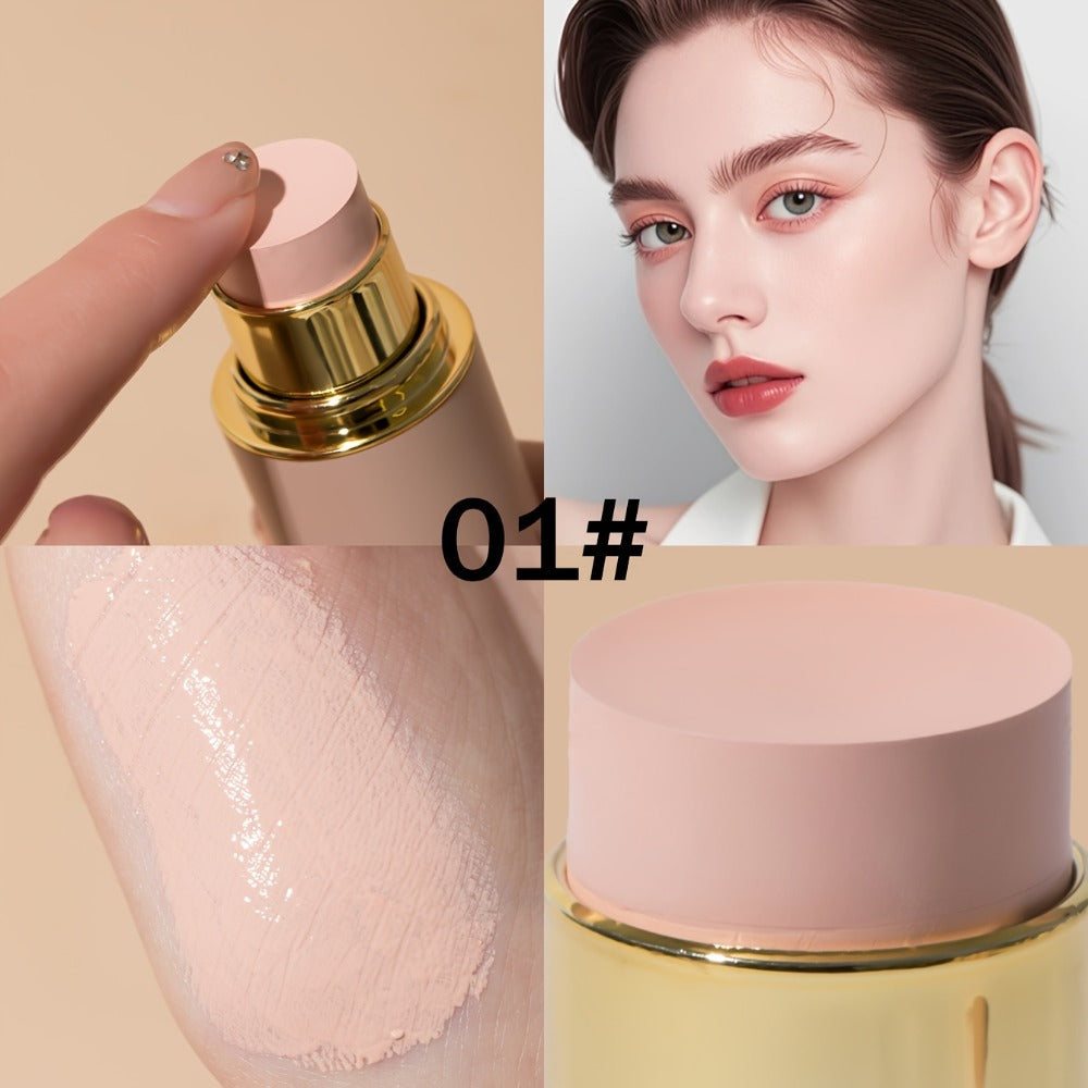 CC Cream Foundation Stick 2-Pack — Full Coverage Concealer, water-resistant extended-wear Natural Matte Finish, Lightweight Moisturizing