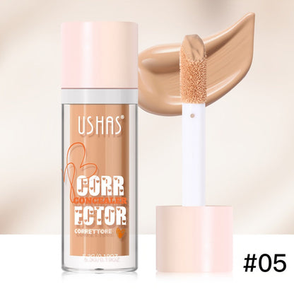 Liquid Concealer with Doe-Foot Applicator, 5.3 g Net Weight and 12 Numbered Shade Options from #01 to #12