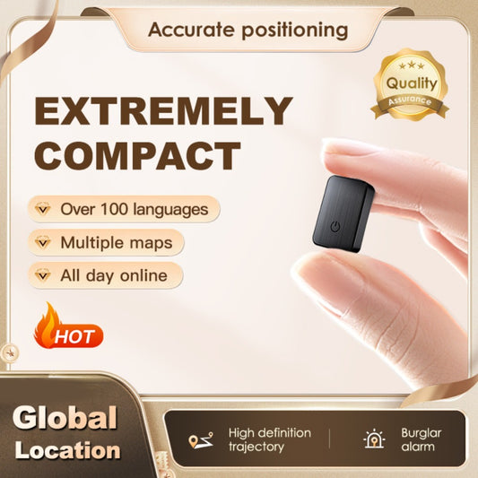 Mini GPS Tracker GF-08 Magnetic Real-Time Car Tracking Device – Global Coverage, No Subscription Fee, Stainless Steel Portable Hidden Vehicle Locator, 2/3/4/5/6 Pack