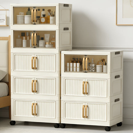 Shoe Cabinet Entryway Organizer – Multi-Functional Foldable Storage Cabinet 3/5 Tier Large Capacity | Space-Saving Closet Organizer for Entrance, Corridor, Bedroom & Living Room | Sturdy & Easy Setup