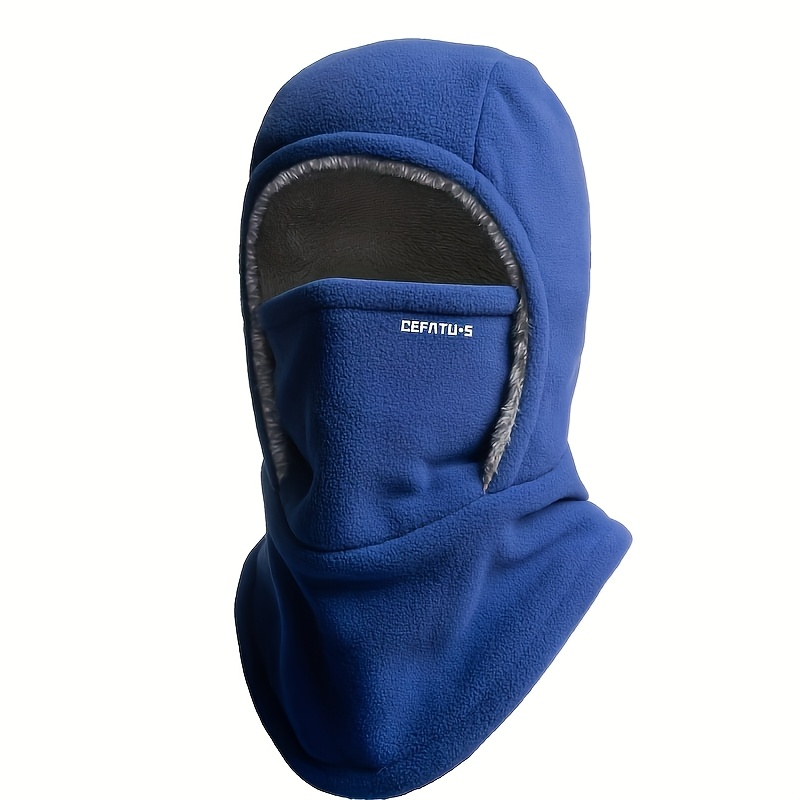 Knit Winter Balaclava with Neck and Ear Coverage in Six Colors for Cycling, Skiing and Outdoor Work