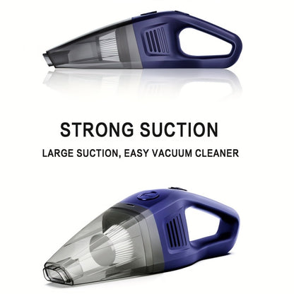Wireless Car Vacuum Cleaner 5000PA - USB Charging, One-Click Dust Empty, 2000mAh Rechargeable, 40dB Low Noise, Portable Handheld Auto Vacuum for Cars, Home, Office & Pet Hair, 6 Colors