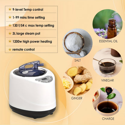 Portable Sauna | Steam Sauna Tent Home Spa Gym Yoga Detox Relaxation