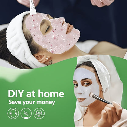12.3 oz Tea Tree Jelly Mask Powder with Hydrogel Peel-Off Format for Home or Salon Skin Care