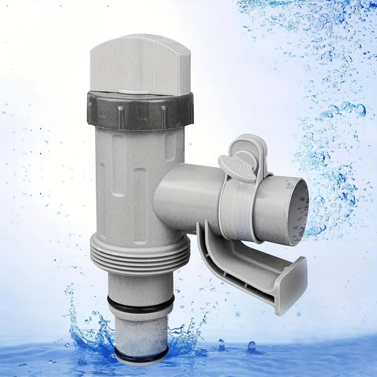 Pool Plunger Valve with Holder | Intex Compatible Filter Pump Hose