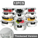 12Pcs(Thickened Glass)