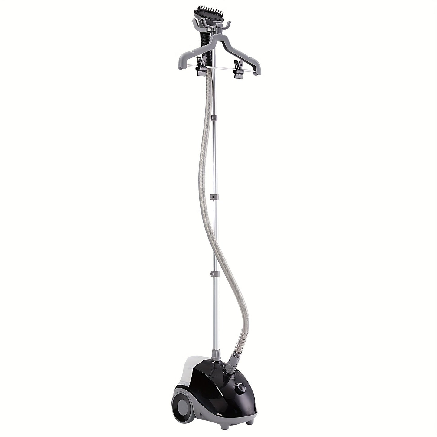 1500W Floor-Standing Garment Steamer with 1.8L Tank, 45-Second Heat-Up and Up to 60-Minute Steam Label