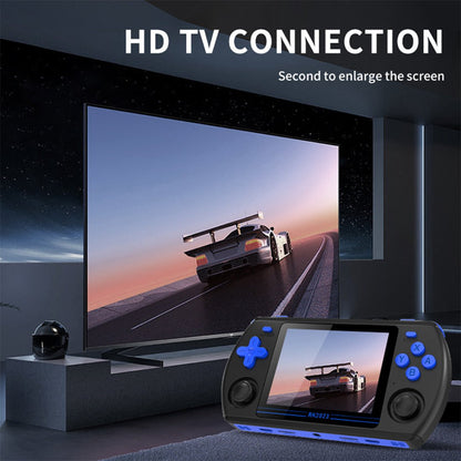 Handheld Game Console Powkiddy RK2023 with 3.5-Inch IPS, 640x480 resolution, 16GB+64GB or 16GB+128GB Options, 3500mAh Battery, Linux