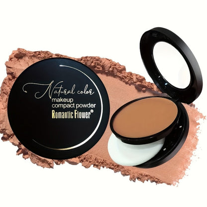 Matte Setting Powder Palette Waterproof Sweat-Proof Buildable Coverage with Squalane Formula — Brightening Contouring Face Powder for All Skin Tones Long Lasting