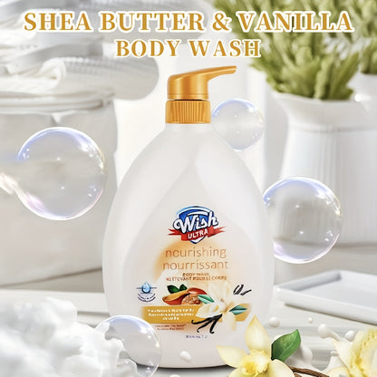 Pump-Bottle Body Wash with Vitamin E Label, Five Scent Options and Single or Two-Piece Packs