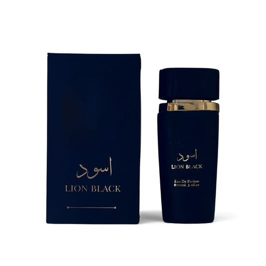 Men's Cologne 100ml Eau de Parfum Spray in Deep Blue Cylindrical Bottle with Matching Presentation Box