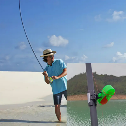 Four-Piece Fishing Bite Alarm Set with Sound Alert and LED Indicator for Day or Night Angling