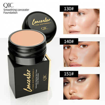 Two-Piece Concealer Cream Set with Matte Finish and Buildable Coverage for Spots and Everyday Face Makeup