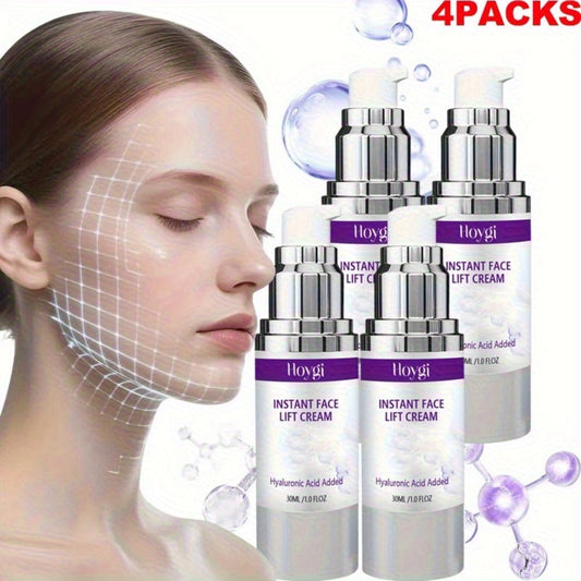 Face Cream Four-Pack with 30ml Per Jar, Alcohol-Free Formula and Source-Listed 24-Hour Moisture