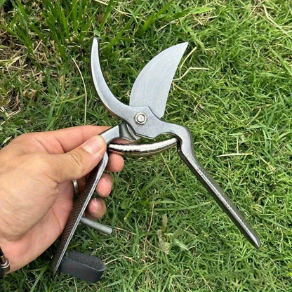 Pruning Shears High Carbon Steel Blades Ergonomic Non-Slip Handle Safety Lock Professional Garden Shears for Tree Trimming Flowers Shrubs Bonsai Yard Work