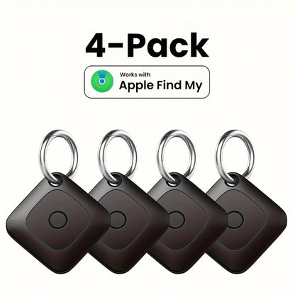 GPS Tracker Portable Real-Time Location Tracking Device – Global Coverage for Car Keys Wallet Pets Android & iOS Compatible (1-Pack / 2-Pack / 4-Pack)