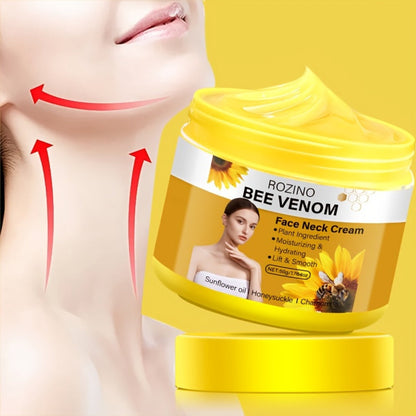 4-Piece ROZINO Bee-Themed Skincare Gift Set with Face and Body Containers in 40g, 50g and 150g Sizes