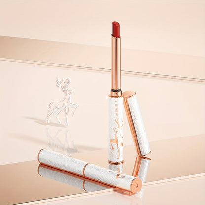 Rose-Gold Makeup Gift Box with Four-Pan Face Palette, Eyeshadow Palette, Lip and Eye Products and Makeup Brushes