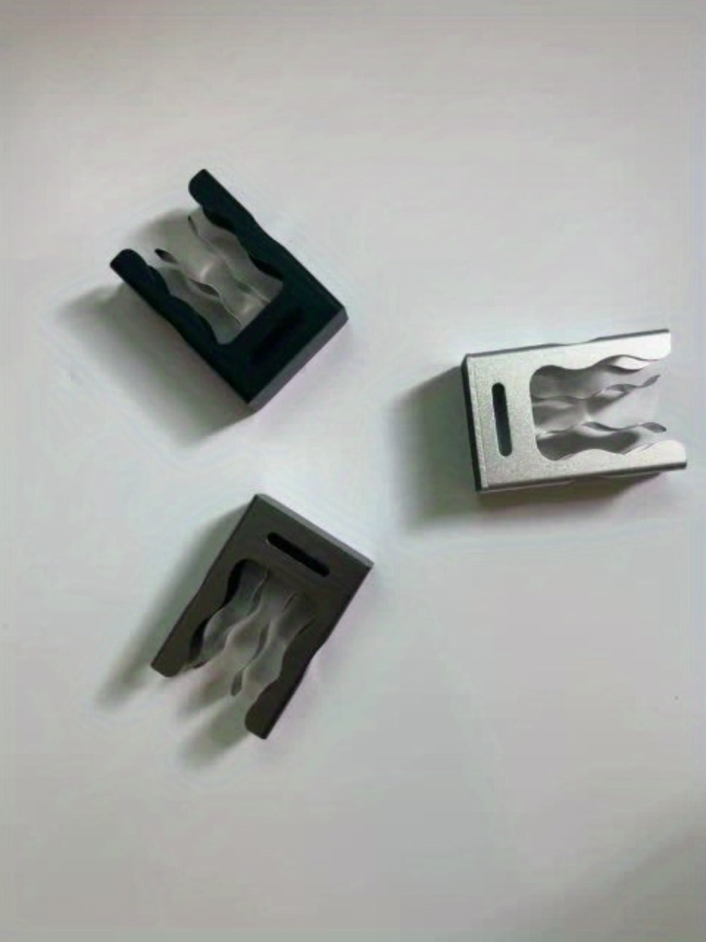 Magnetic Cigar Holder with Folding Frame in Seven Exact Black, Silver, Red and Gray Checkout Options