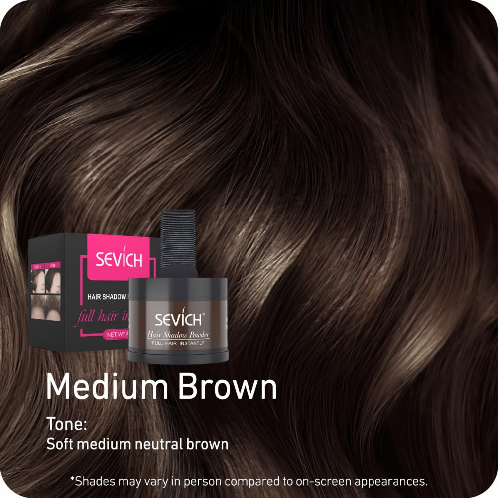Root Touch-Up Hairline Powder Compact in Thirteen Shades with Exact Two- or Three-Piece Options