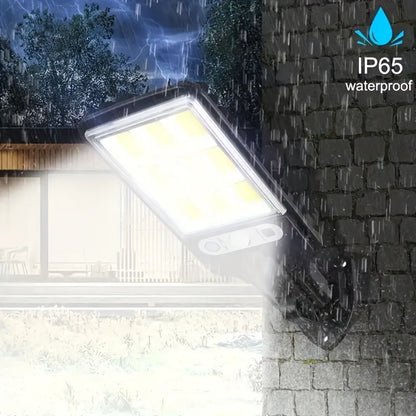 Solar Motion Sensor Security Wall Light 108COB LED – Outdoor Solar Powered Street Light with Remote Control & 3 Modes | Waterproof Garden Spotlight for Patio, Porch, Door & Garage | 2/4/8pcs Pack