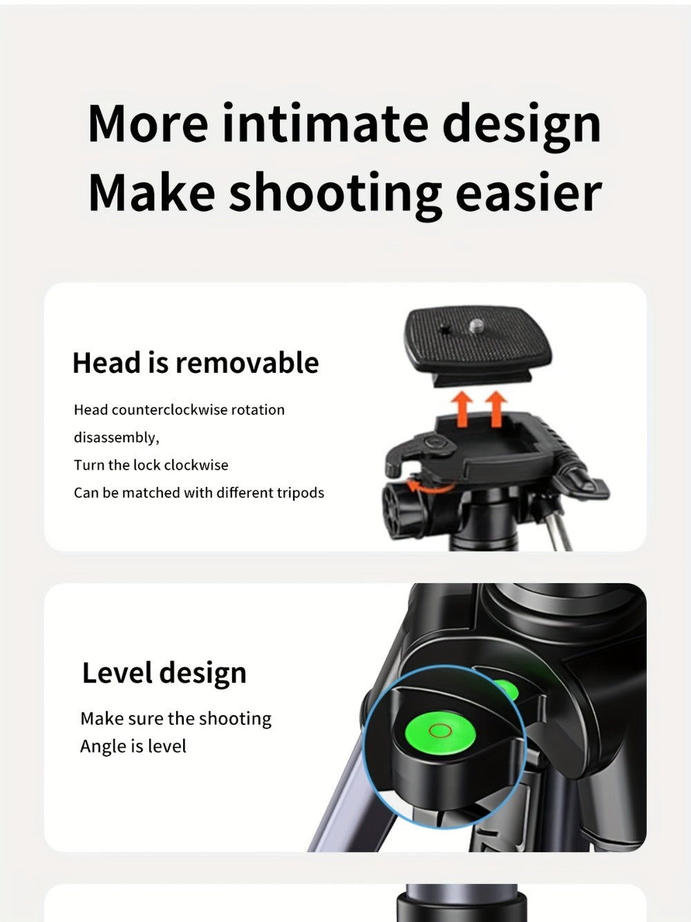 Camera Tripod 74 Inch Aluminum Alloy Heavy Duty with Dual Quick Release Plate, Phone Clip & Carrying Bag – Professional Stand for DSLR, Mirrorless, Webcam, Projector & Spotting Scope