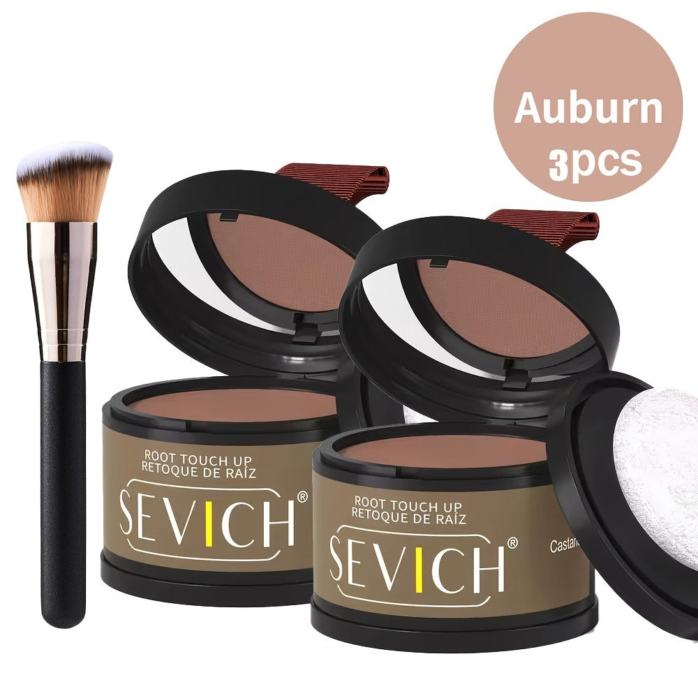 Root Touch-Up Hairline Powder Compact in Thirteen Shades with Exact Two- or Three-Piece Options