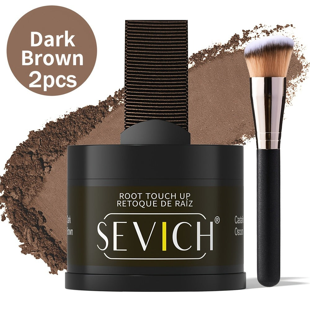 4 g Hairline Concealer Powder with Precision Brush in 19 Source-Labeled Shade Options for Daily Use