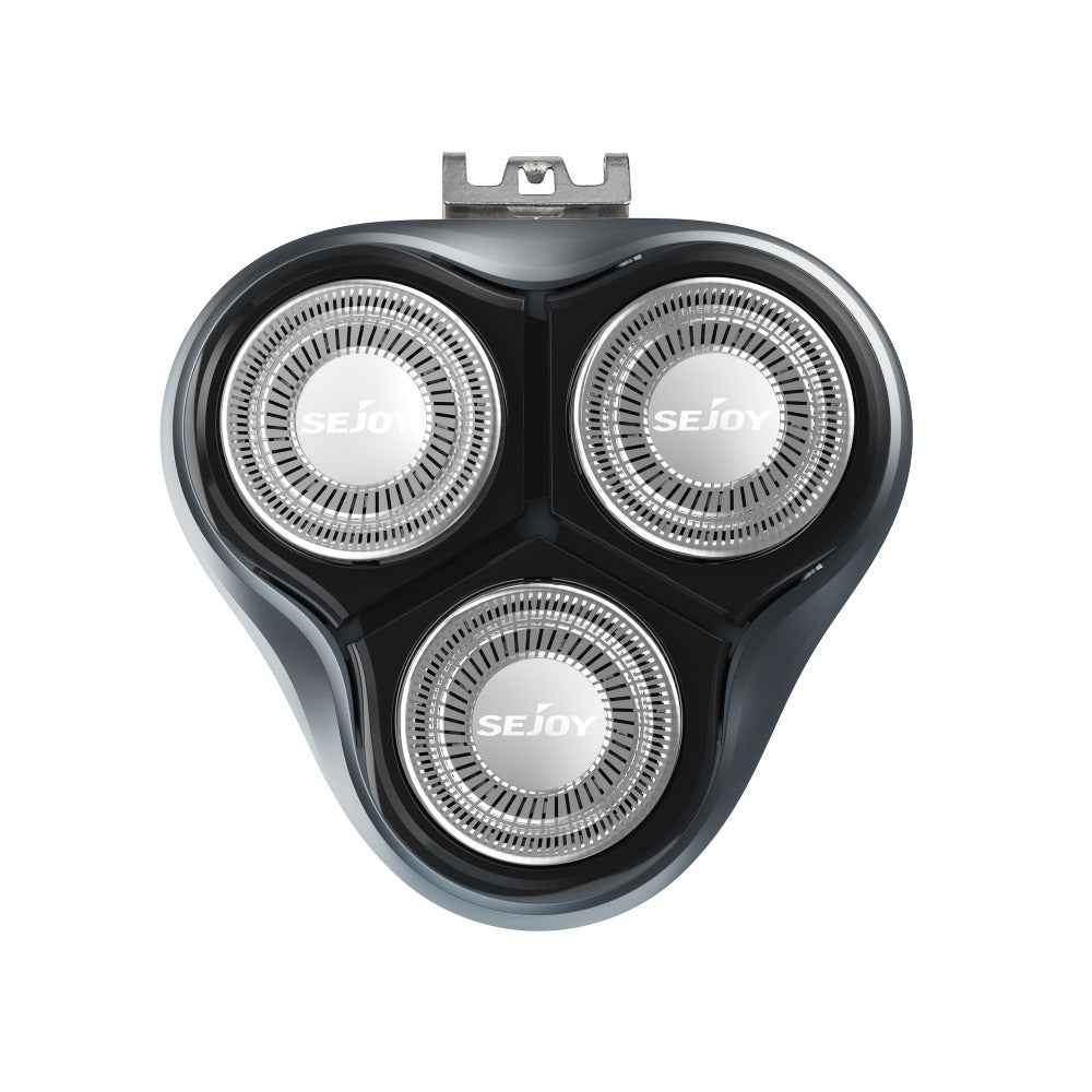 Electric Shaver 3D Floating Rotary Head with Pop-Up Trimmer, LCD Display and 1-Hour Fast Charge for Wet/Dry Use