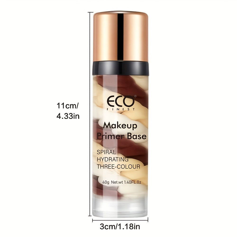 Brightening Face Primer 2-Pack with Squalane Pore Minimizer Moisturizing Even Skin Tone – Long-Lasting Matte Satin Makeup Base Conceals Imperfections for All Skin Types Women