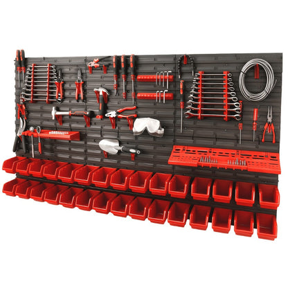 Tool Organizer Set – Multi-Functional Wrench, Screwdriver, Drill Bit & Hammer Storage Rack | Garage Tool Organizer Wall Mount for 39/69 Piece Tool Sets | Workshop Tool Holder Gift for Men & DIY Enthusiasts