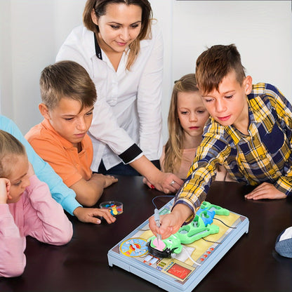 Operation Monster Board Game for Kids – Steady Hand Skill Game with Tweezers, 3D Monster Pieces, Fun Family Game Night for Ages 3+, 1-2 Players, Great Gift for Boys and Girls
