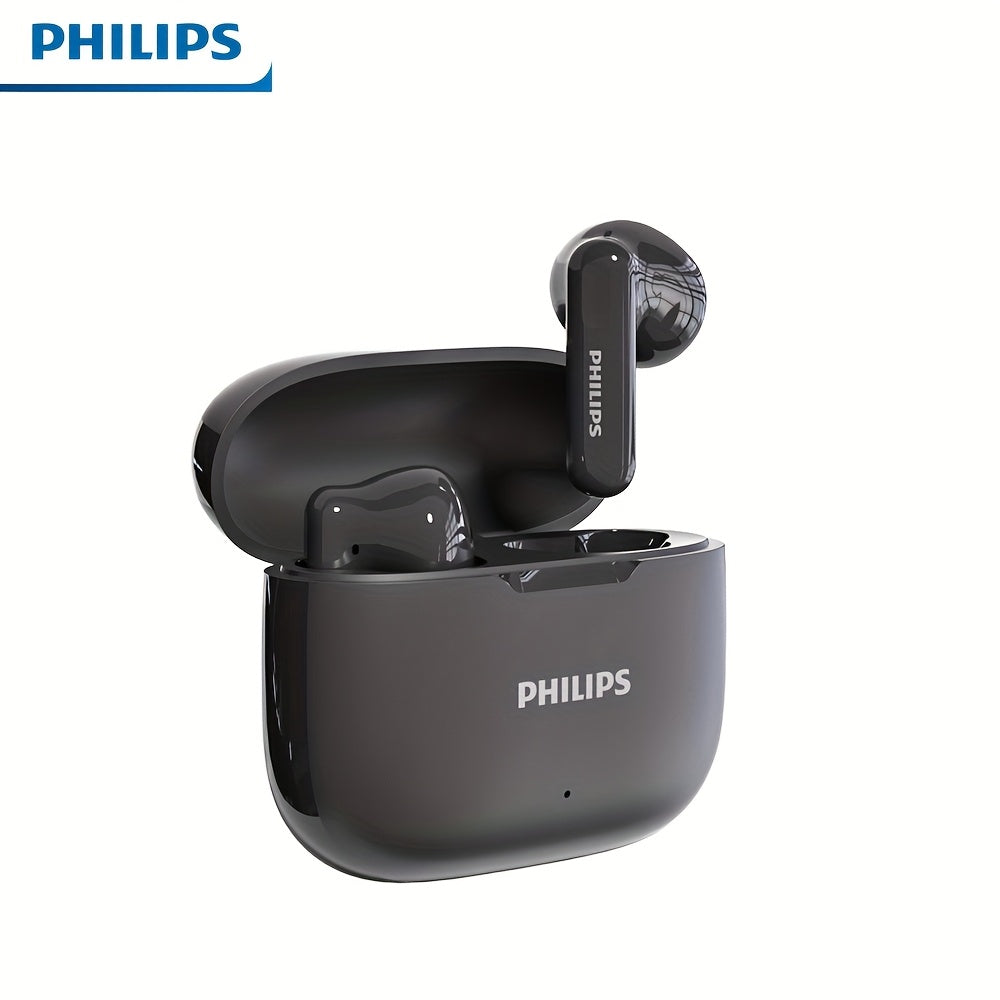 Wireless Earbuds Philips TAT1220 Bluetooth 6.0 with ANC, 360° Sound, Touch and Type-C in Two Colors