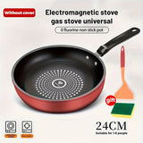 24cm/9.45in () (without Lid) Thickened With Wooden Spoon