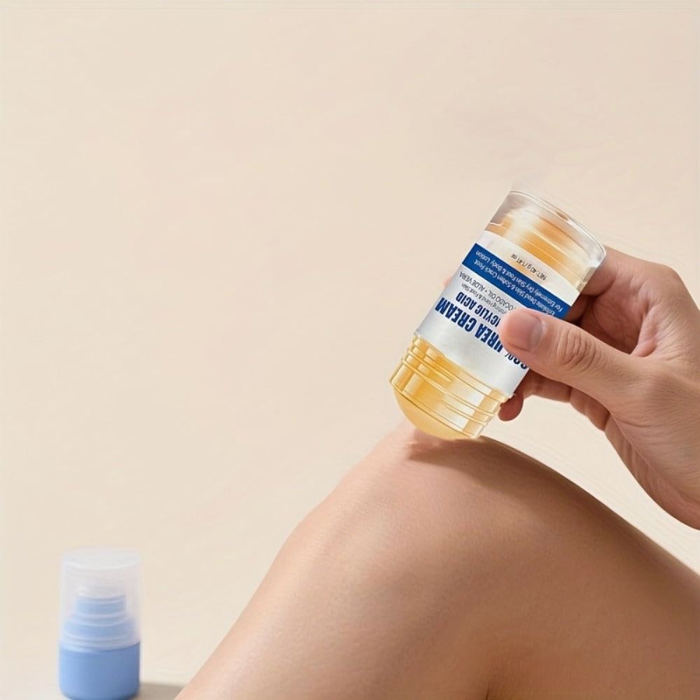 Two-Piece 40g Roll-On Foot Cream Set for Feet with 60% Urea and 2% Salicylic Acid Labeling