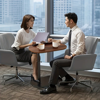 360° Rotating Side Table with Adjustable Height for Living Room detail image - detail view 12