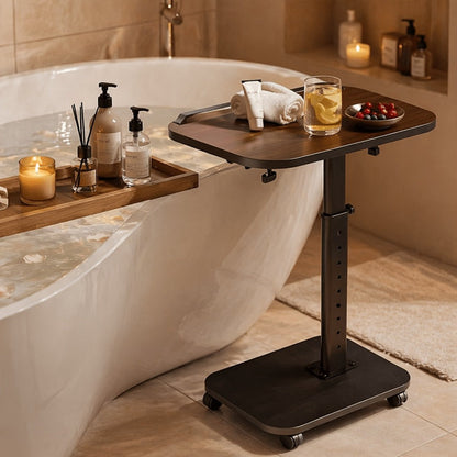 360° Rotating Side Table with Adjustable Height for Living Room detail image - detail view 3