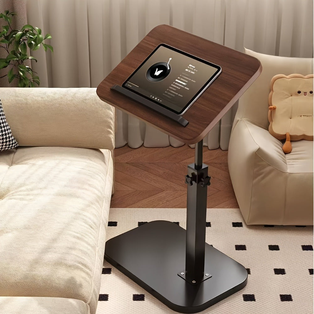 360° Rotating Side Table with Adjustable Height for Living Room detail image - detail view 5