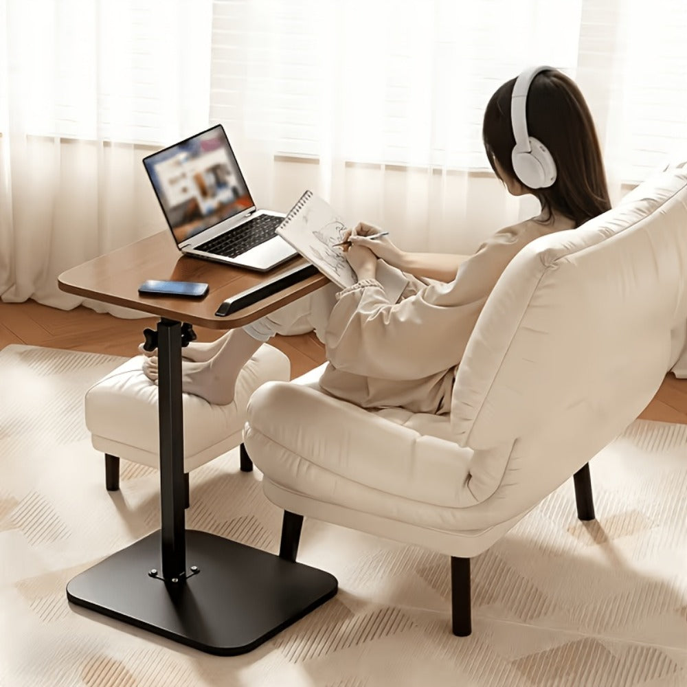 360° Rotating Side Table with Adjustable Height for Living Room detail image - detail view 8