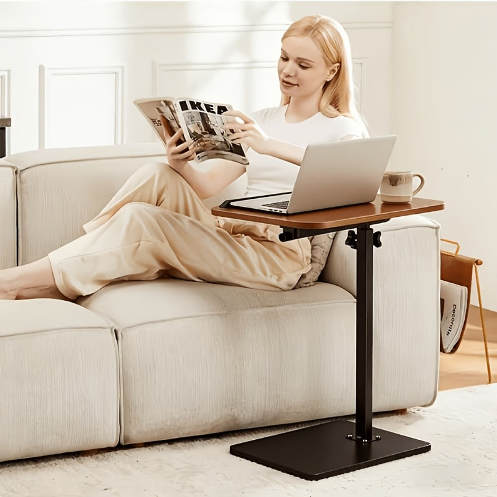 360° Rotating Side Table with Adjustable Height for Living Room detail image - detail view 9