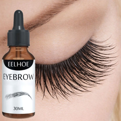 Lash & Brow Growth Serum 2-Pack – Thickening Lengthening Curling Eyelash Serum for Fuller Upper Lower Lashes | Eyebrow Serum for Sparse Brows & Hairline | Unscented All Skin Types 0.34oz Each