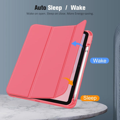 iPad 10th Generation Case 10.9 Inch 2022 – Fintie SlimShell PU Leather Folio Stand Cover with Pencil Holder, Auto Sleep/Wake, Soft TPU Back Shell