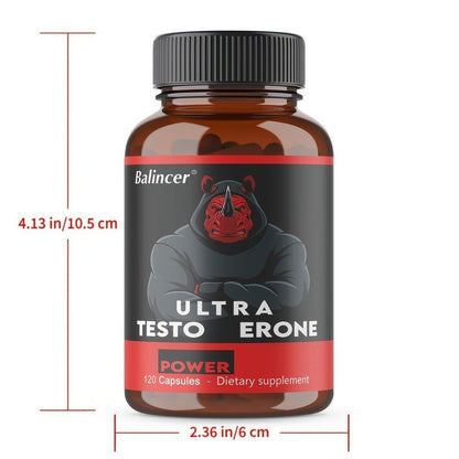 Balincer Capsule Supplement, 120-Count Bottle with Two-Capsule Serving and 60-Serving Label