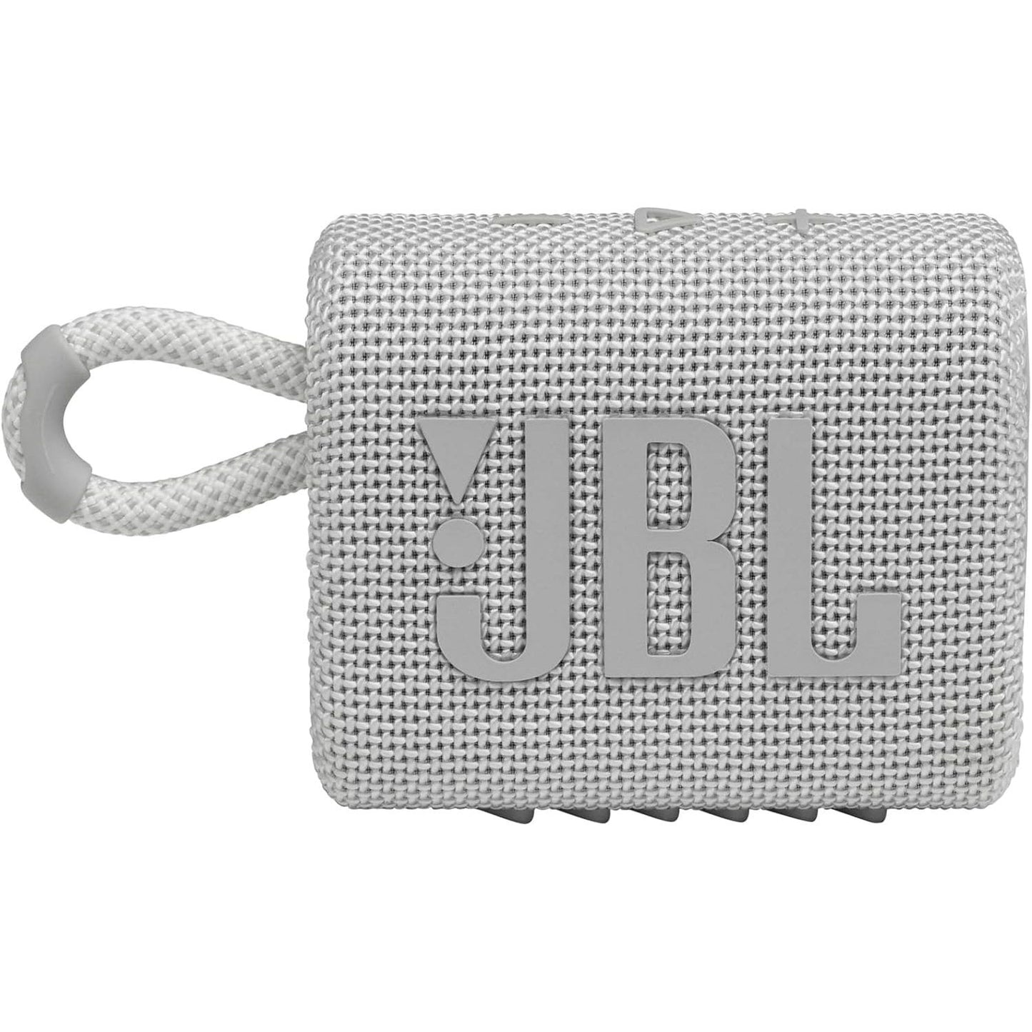 JBL Go 3 IP67 Waterproof Portable Bluetooth Speaker, Big Audio & Punchy Bass, 5-Hour Playtime, USB-C Fast Charge, Rugged Fabric Design with Carry Loop for Outdoor Travel Beach Shower