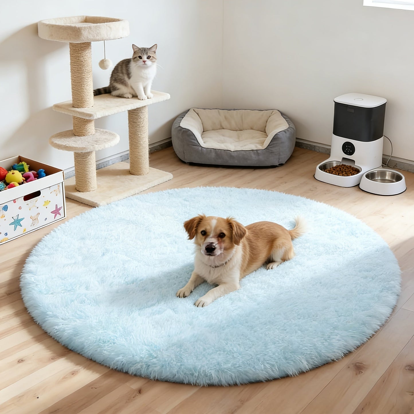 Area Rug Faux-Fur Tufted Collection at 650 g/m² with 22 Colors and Ten Retained Size Listings